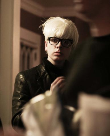 Holden as Andy Warhol in 2009